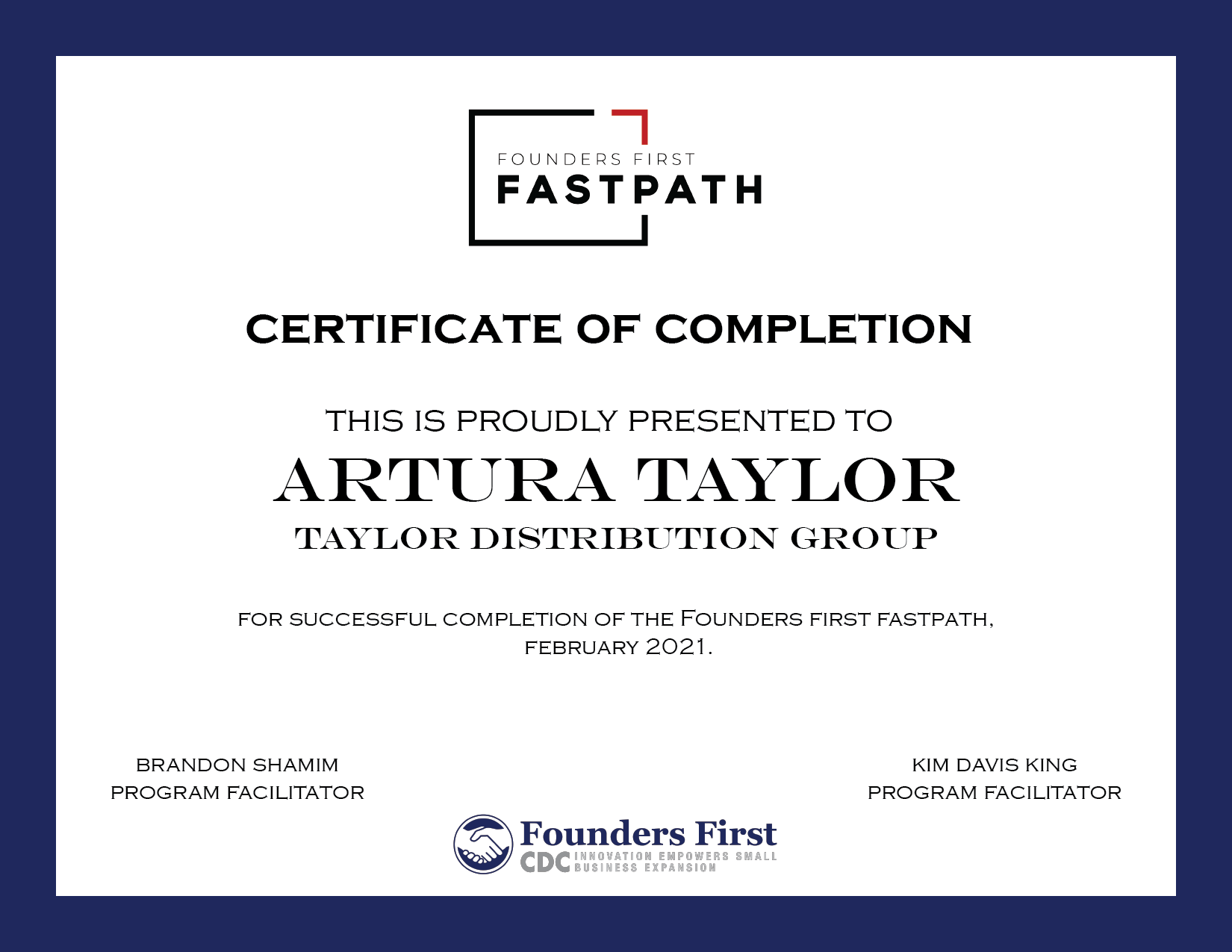 FastPath Feb 2021 Digital Certificate